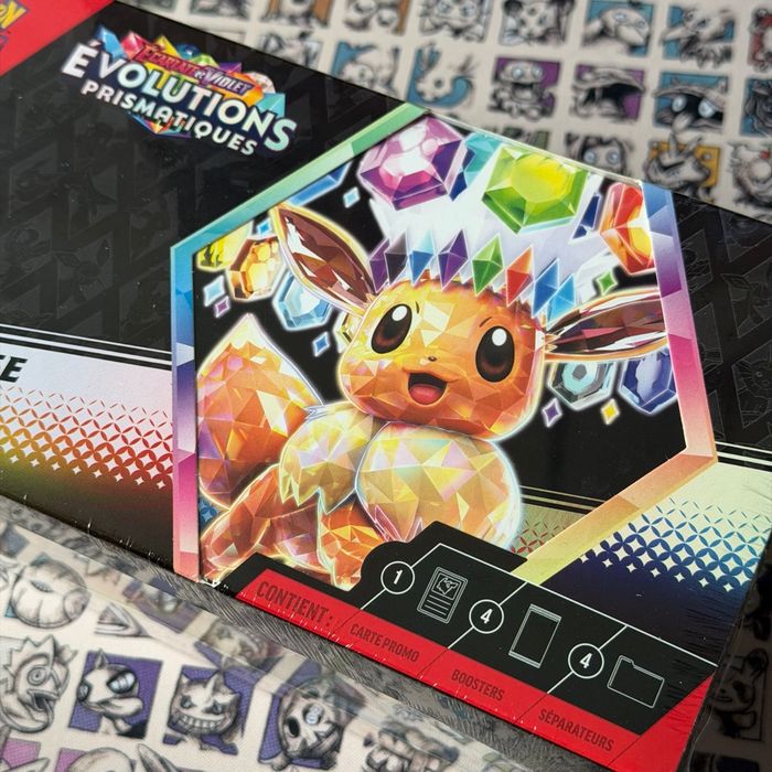 Boîte Surprise Pokémon EV8.5 Évolutions Prismatiques - photo numéro 3