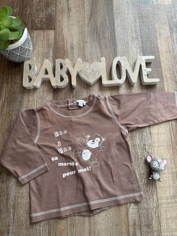 - Haut ML Petit kimbaloo - 9 mois - Très bon état 