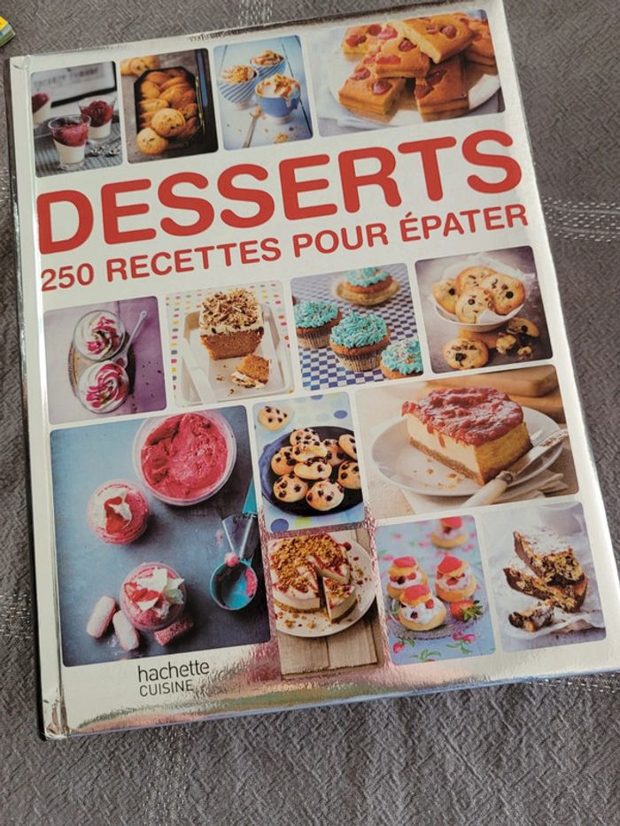 Livre cuisine desserts