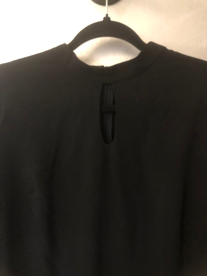 Robe patineuse noire manches 3/4 évasées taille XXL de chez MOE - photo numéro 2