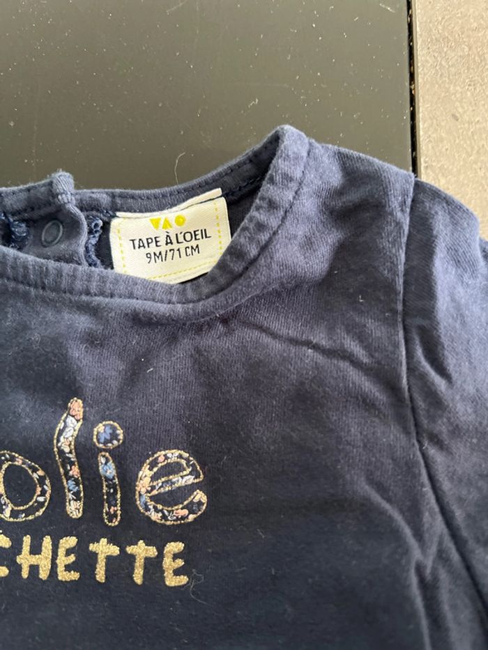 Teeshirt ML 9 mois - photo numéro 2