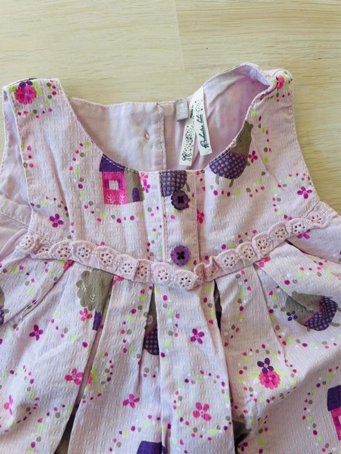 Ensemble robe + culotte assortie Orchestra 6 mois - photo numéro 2