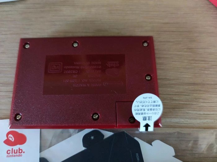 Game and watch neuf club nintendo - photo numéro 3