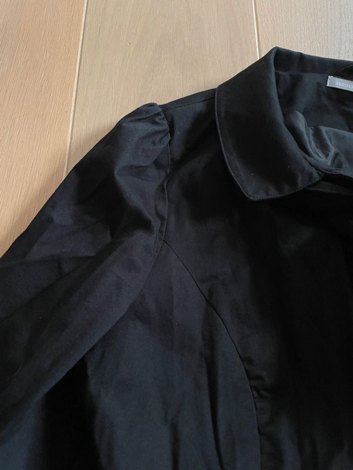 Manteau noir forme trench - 3 suisses - 40 - photo numéro 6