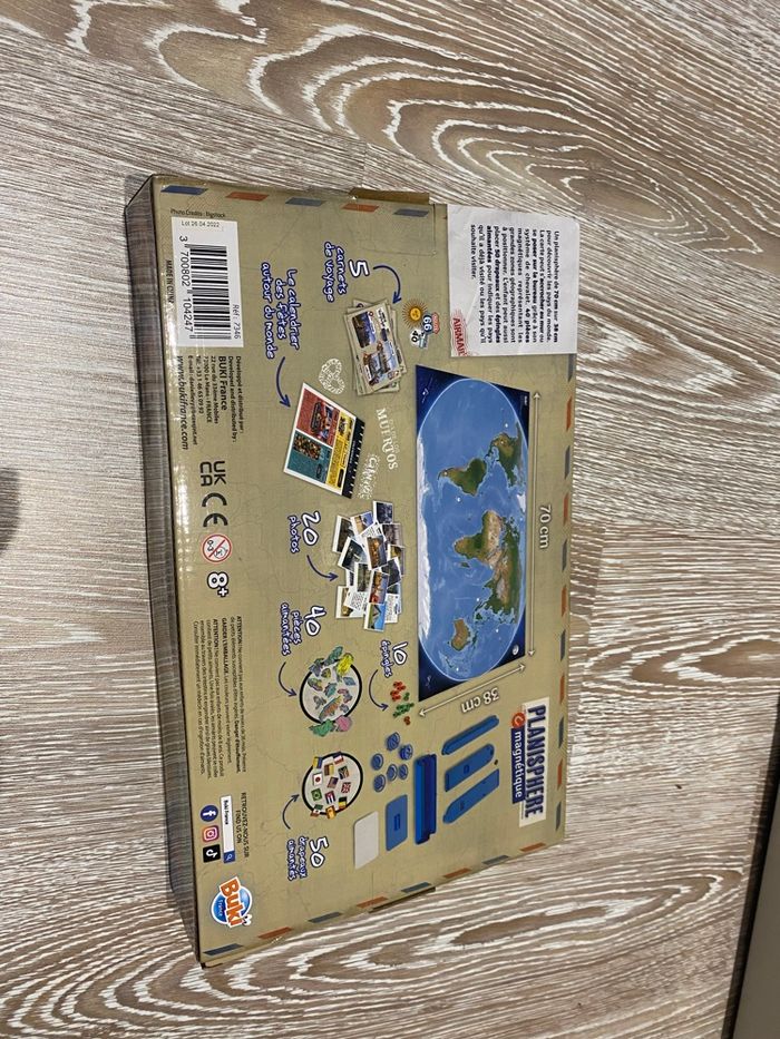 Planisphere magnetique