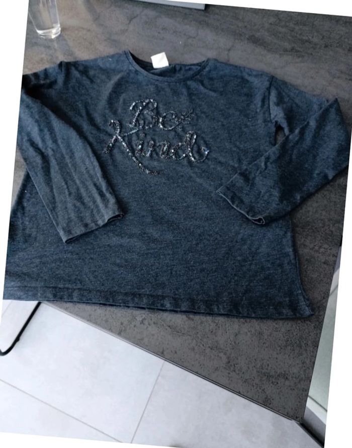 T- shirt manches longues 11-12 ans - photo numéro 2