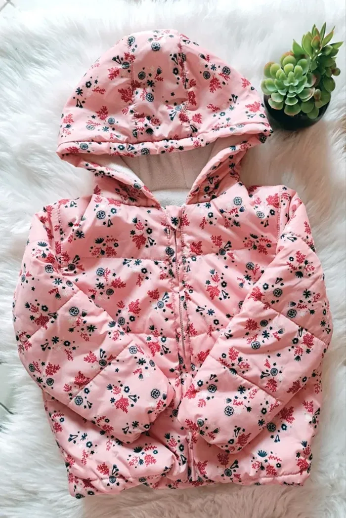 Doudoune rose