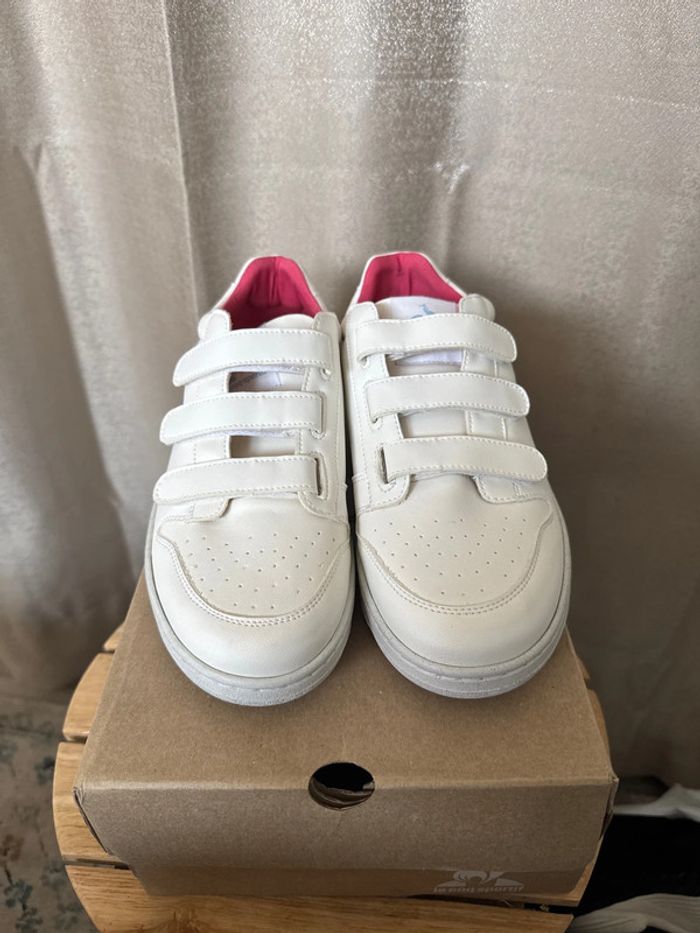 Baskets Le Coq Sportif Tirma Velcro – Neuves – Taille 38 – Valeur 149€ - photo numéro 2