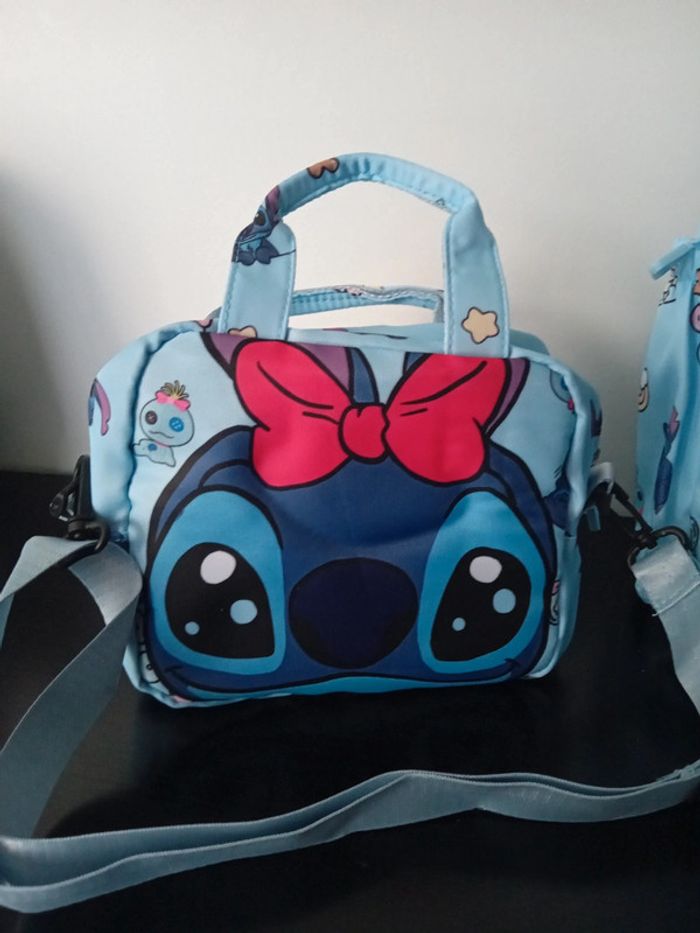 Ensemble 4 pièces stitch scolaire neufs - photo numéro 3