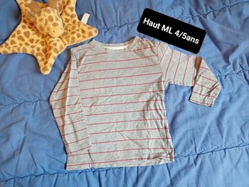 Haut taille 4/5ans "Tex Basic"