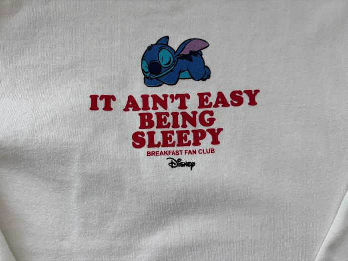 T-shirt stitch Disney ecru taille 6/7 ans Zara - photo numéro 2