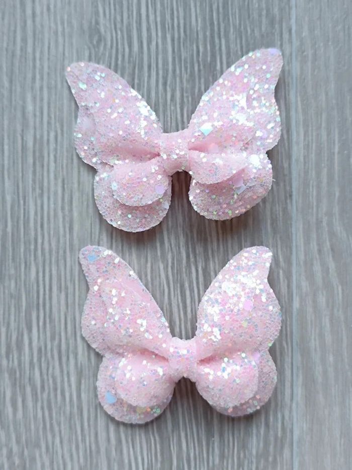 Lot de 2 barrettes pailletées à cheveux enfant