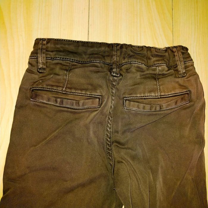 Pantalon marron U essentiel 5 ans réglable a la taille - photo numéro 5