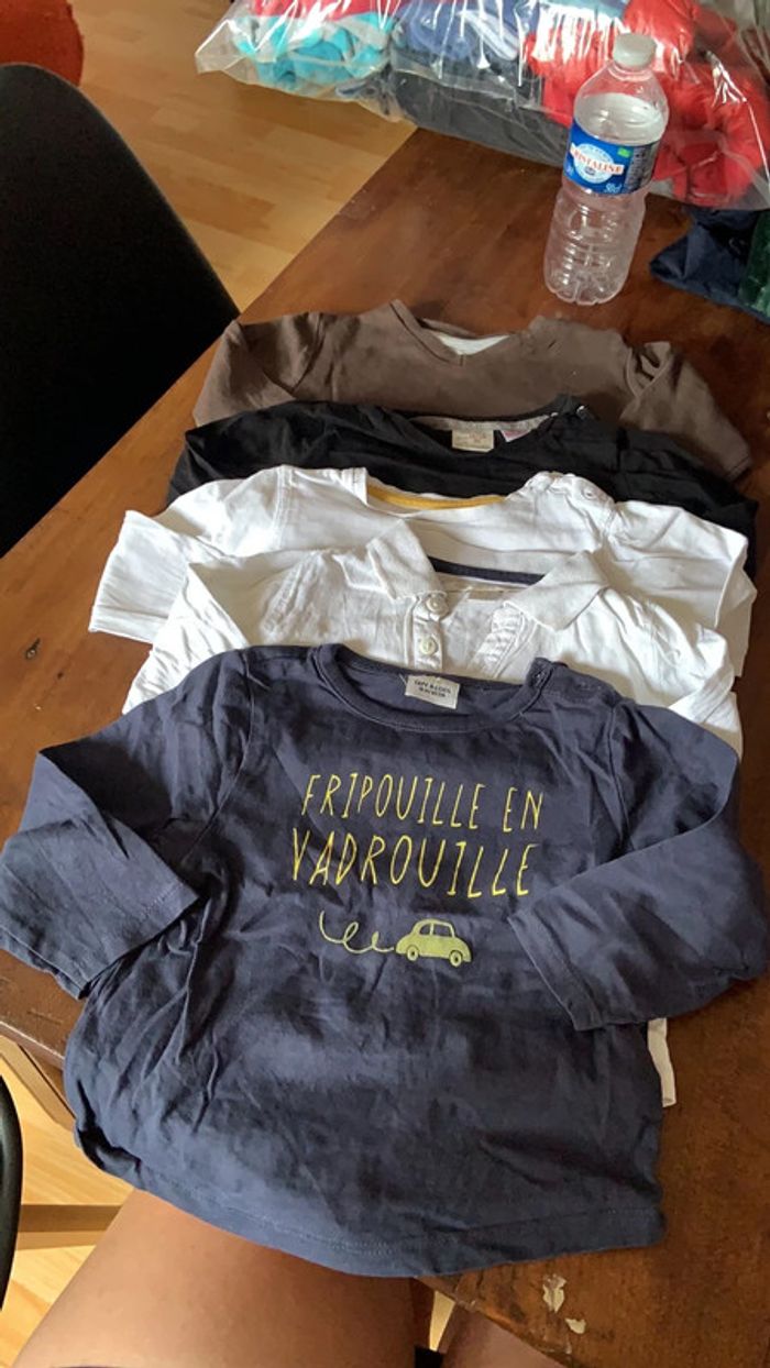 5 t shirt manche longue