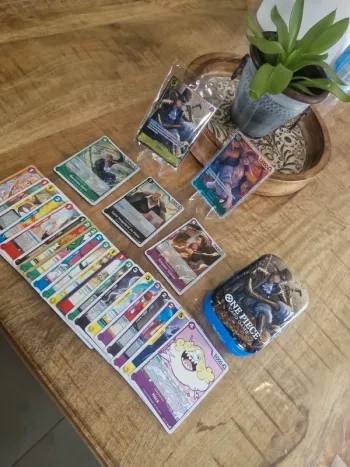 Tin  cartes One Piece Sabo Shanks 01