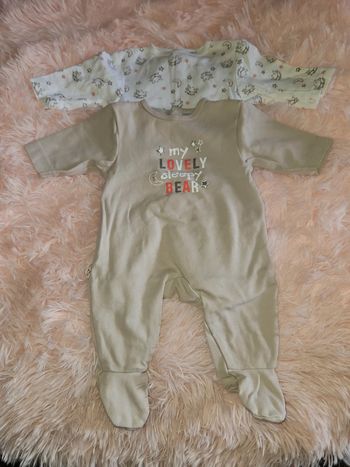 Lot de 2 pyjamas fins