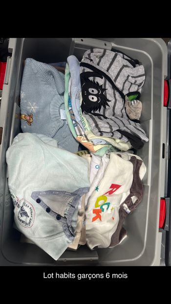 Lot habits enfant garçons 6 mois