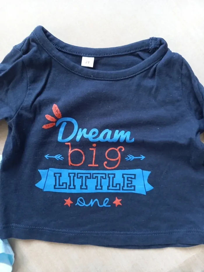 Lot 3 T-Shirts ML 3 mois - photo numéro 3