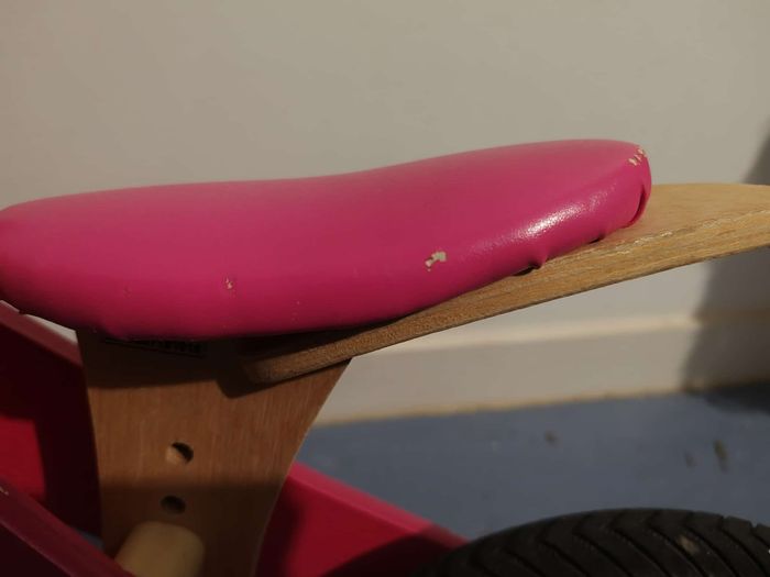 Scratch Europe Draisienne en bois SMALL Love Birds - Dès 2 ans rose - photo numéro 3