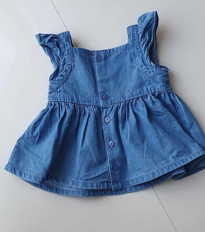 Robe jean 6mois - photo numéro 3