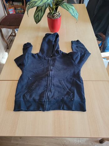 Sweat à capuche zippé