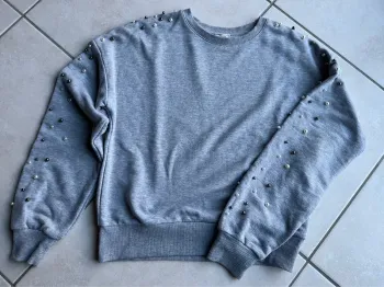 Pull avec perles