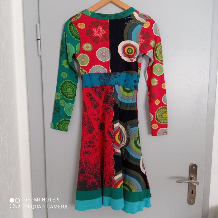 Robe à motifs multicolores t34 - photo numéro 5