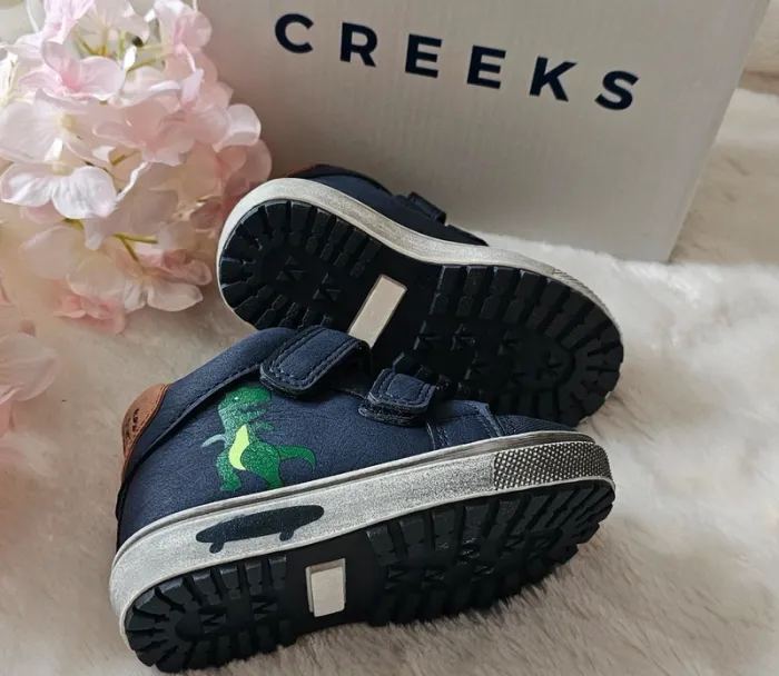 Baskets Sneakers Montantes Scratch Enfilage Facile Creeks T22 - photo numéro 2