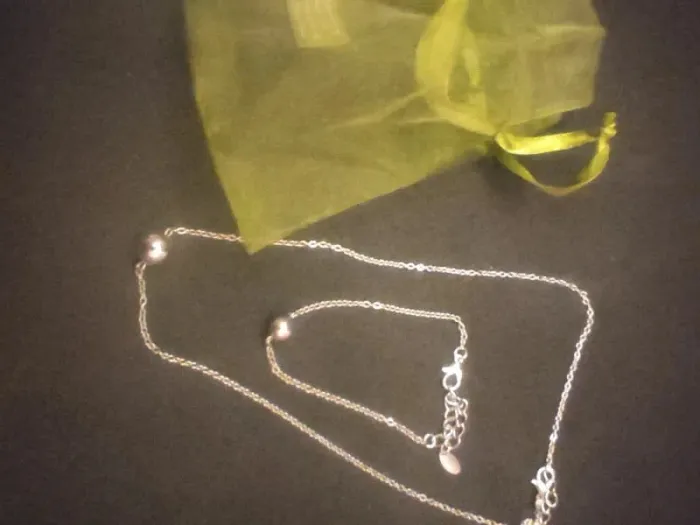 Parure collier + bracelet Neuf - photo numéro 4