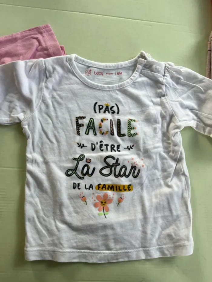 Teeshirt 6 mois - photo numéro 3