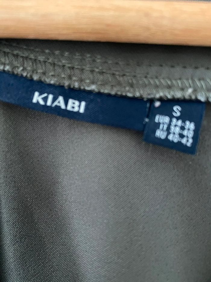 Débardeur habillé kiabi kaki taille S - photo numéro 3
