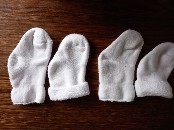 Lots de chaussettes blanches - photo numéro 2