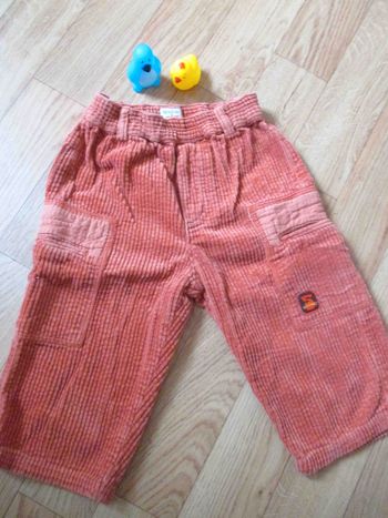 pantalon velours confetti