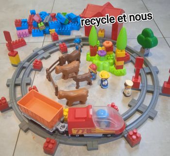 jeu de construction abrick théme la ferme