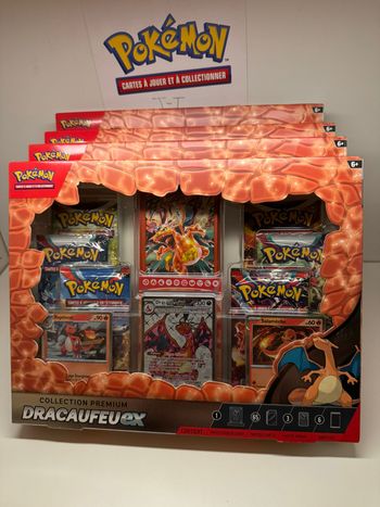Coffret premium Dracaufeu EX scellée