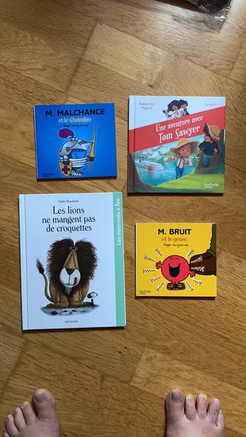 Lot 4 livres neufs