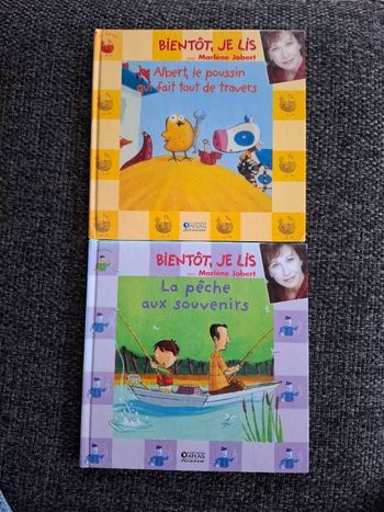 Lot de 2 livres Bientôt, je lis en bon état
