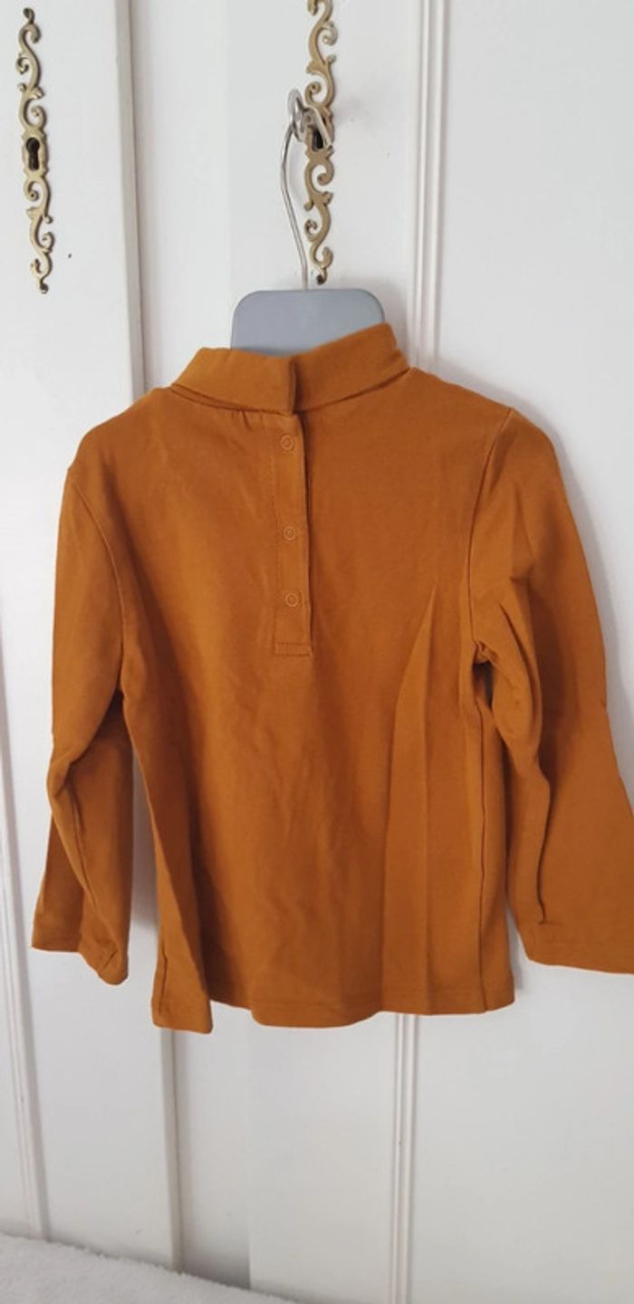 Tee-shirt col roulé kiabi 24 mois - photo numéro 2