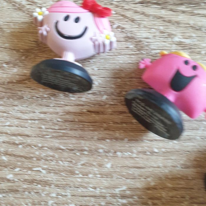 ⭐ Lot de 3 mini figurines Monsieur Madame #emyfleury_accessoires - photo numéro 2