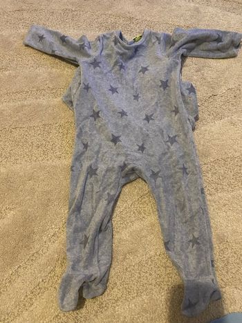 Lot 6 pyjamas velours 