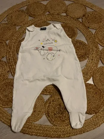 Pyjama ou surpyjama sans manche coton 9 mois