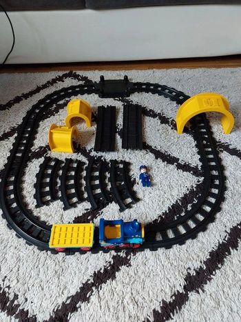 Circuit de train playmobil