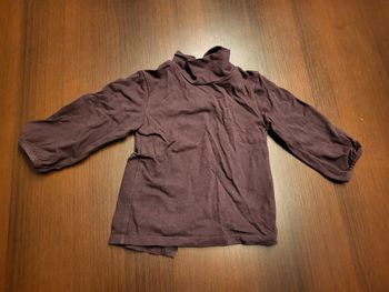 T shirt  manches longues col roulé fille