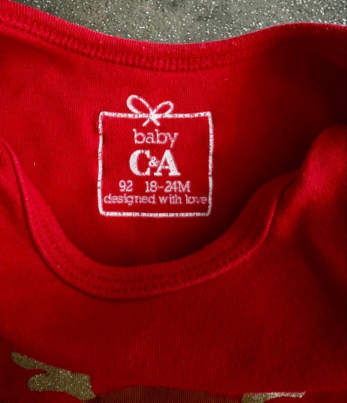 Body Renne de Noël  pour fille - photo numéro 3