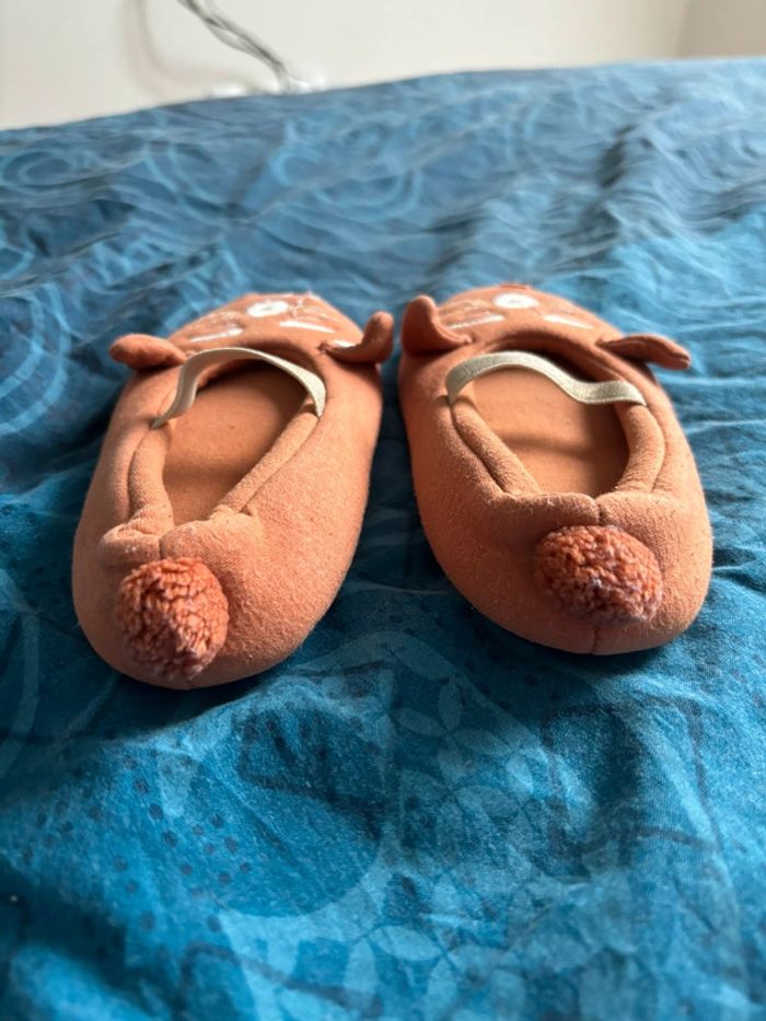 Chaussons moelleux chat - photo numéro 2