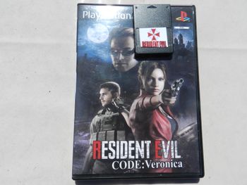 Resident Evil Code Veronica X (PS2) + Carte Mémoire 64 Mo préchargée