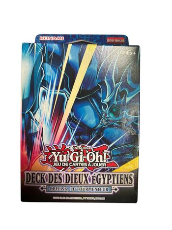 Deck Yu-Gi-Oh Deck des dieux Égyptiens Obelisk, le Tourmenteur neuf