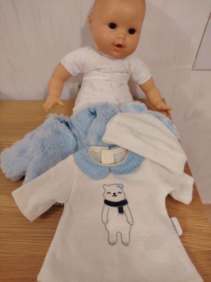 Ensemble hiver polaire poupon 36 cm