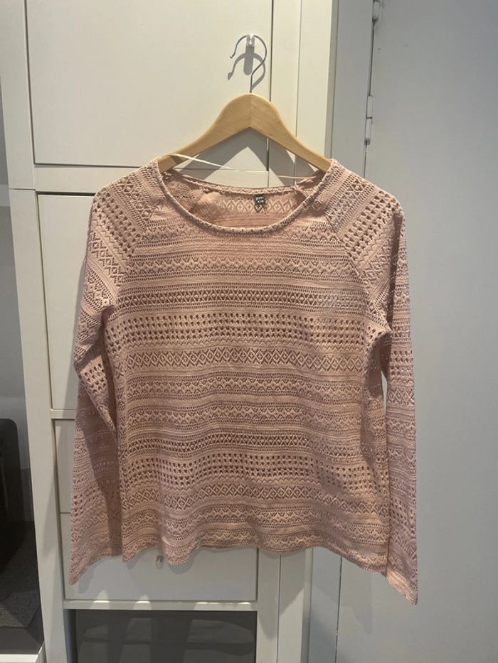 Pull Pimkie vieux rose