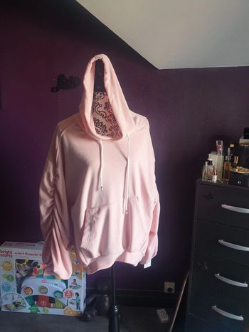 Sweat tout doux rose